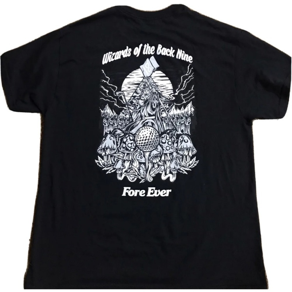 New Wizards Of The Back Nine Fore Ever T Shirt